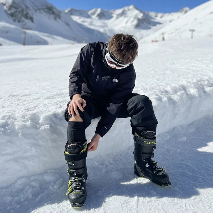 SkiTech™ Shin Guards – Vadderade Benskydd för Pjäxor